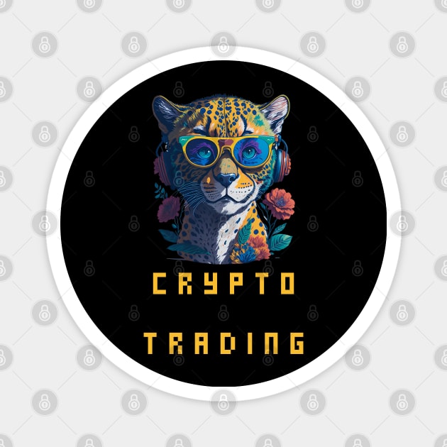 crypto trading Magnet by vaporgraphic